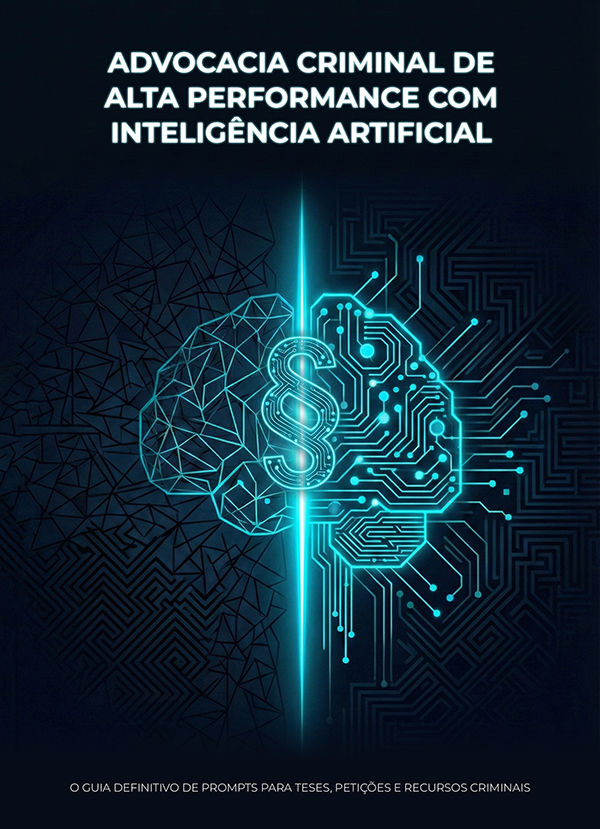 Mockup E-book Advocacia Criminal com IA